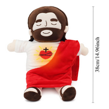 Load image into Gallery viewer, Breathing Jesus Soothing Plushie for Sleep Aid