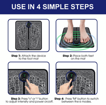 Load image into Gallery viewer, EMS Acupoints Stimulator Massage Foot Mat: Ultimate Relaxation & Pain Relief