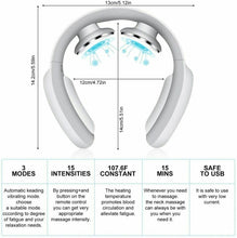 Load image into Gallery viewer, Pulse & Heat Intelligent Neck Massager