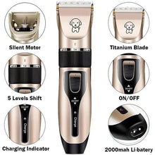 Load image into Gallery viewer, Low Noise Pet Grooming Clipper