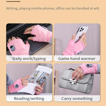 Load image into Gallery viewer, USB Rechargeable Heated Fingerless Gloves