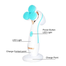 Load image into Gallery viewer, HexoGlow™ Sonic Facial Cleansing Brush