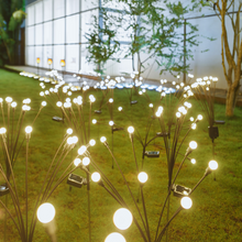 Load image into Gallery viewer, Swaying Solar Powered Firefly Lights for Outdoor Garden