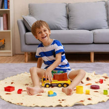 Load image into Gallery viewer, Burrito Tortilla Food Throw Blanket