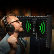 Load image into Gallery viewer, Voice Recording Sound Isolation Booth Noise Shield