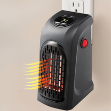 Load image into Gallery viewer, Portable Plug-In Electric Fan Heater with Thermostat