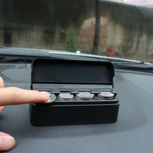 Load image into Gallery viewer, Car Coin Holder Easy Access Loose Change Storage