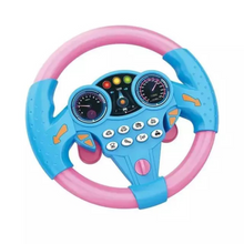 Load image into Gallery viewer, Kid's Electric Simulation Steering Wheel Suction Attachment