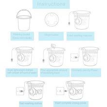 Load image into Gallery viewer, The Mini Ultrasonic Washing Machine