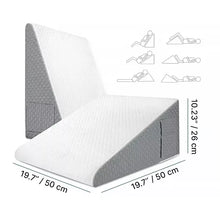 Load image into Gallery viewer, Triangle Memory Foam Wedge Pillow for Sleeping