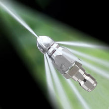 Load image into Gallery viewer, Pressure Washer Sewer Jetter Nozzle with 1/4'' Quickly Connector