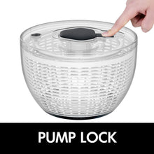 Load image into Gallery viewer, One-Handed Large Lettuce Salad Spinner