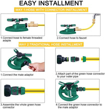 Load image into Gallery viewer, Garden Lawn Water Sprinkler