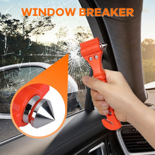 Load image into Gallery viewer, Car Safety Hammer Set Of 2 Emergency Escape Tool Auto Car Window Glass Hammer Breaker And Seat Belt Cutter