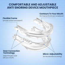 Load image into Gallery viewer, Anti-Snoring Mouthpiece Guard for Sleep Apnea