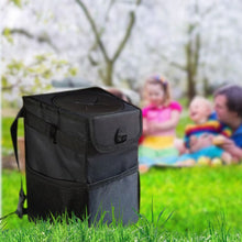 Load image into Gallery viewer, Free Hanging Waterproof Car Trashcan Bin