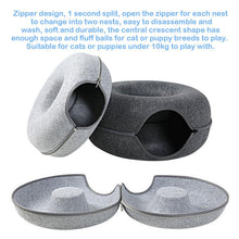 Load image into Gallery viewer, Tunnel Interactive Cat Bed