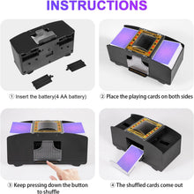 Load image into Gallery viewer, Automatic Card Shuffler