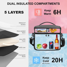 Load image into Gallery viewer, Cooler Bag Insulated Beach Cooler Lunch Bag