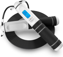 Load image into Gallery viewer, Speed Skipping Jump Rope With Calorie Counter