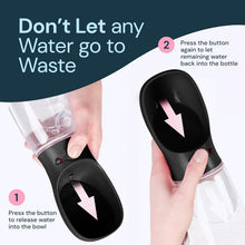 Load image into Gallery viewer, 19 oz portable water bottle for dogs