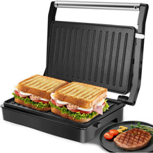 Load image into Gallery viewer, Panini Press Sandwich Maker