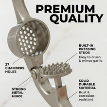 Load image into Gallery viewer, Premium Garlic Press Mincer