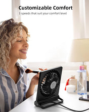 Load image into Gallery viewer, Ultra Quiet Small Desk Fan