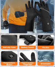Load image into Gallery viewer, Thin Heated Glove Liners