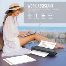 Load image into Gallery viewer, Wireless Portable Inkless Thermal Printer