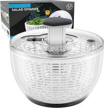 Load image into Gallery viewer, One-Handed Large Lettuce Salad Spinner