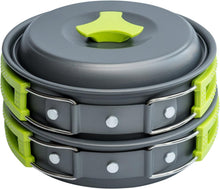 Load image into Gallery viewer, Camping Cookware Backpacking Pots And Pans