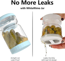 Load image into Gallery viewer, Glass Pickle Separator Jar