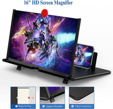 Load image into Gallery viewer, 16 Inch Phone Screen Magnifier For Movies, Videos, And Gaming