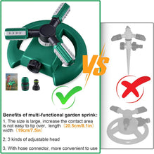 Load image into Gallery viewer, Garden Lawn Water Sprinkler