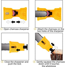 Load image into Gallery viewer, Chainsaw Teeth Sharpener