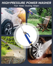 Load image into Gallery viewer, High-Pressure Washer Spray Nozzle Car Wash Water Hose