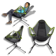 Load image into Gallery viewer, Luxury Reclining Camping Chair