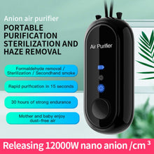 Load image into Gallery viewer, Personal Mini Air Purifier Necklace | Wearable Air Purifier with USB Charging