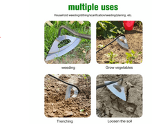 Load image into Gallery viewer, All Steel Hollow Hoe For Gardening