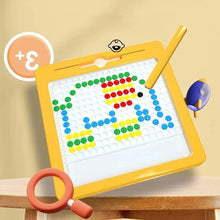 Load image into Gallery viewer, Large Magnetic Drawing Pad for Kids Montessori Magnetic Dots Board