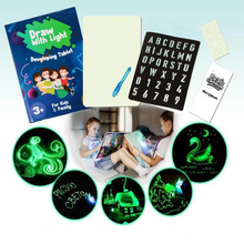 Load image into Gallery viewer, Magic LED Light Drawing Pad for kids