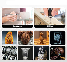 Load image into Gallery viewer, Cordless Engraving Pen works seamlessly on 50+ different surfaces