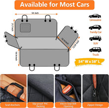 Load image into Gallery viewer, Dog Car Seat Cover