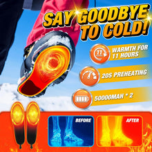Load image into Gallery viewer, Rechargeable Heated Insoles