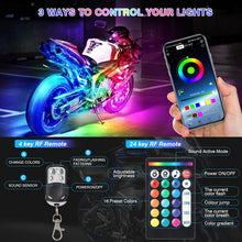 Load image into Gallery viewer, 12pcs Motorcycle Led Light Kit With Brake Light Turn Signal
