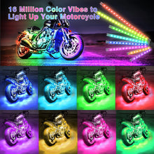 Load image into Gallery viewer, 12pcs Motorcycle Led Light Kit With Brake Light Turn Signal