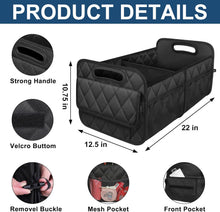 Load image into Gallery viewer, Car Trunk Storage Organizer