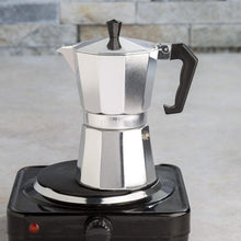 Load image into Gallery viewer, Classic Stovetop Espresso and Coffee Maker, Moka Pot for Italian and Cuban Café Brewing