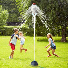 Load image into Gallery viewer, Kids Flying Rocket Water Sprinkler Toy for Outdoor Play